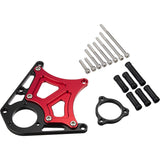 Posh (POSH) Motorcycle Supplies Sprocket Cover with Clutch Piston Base Black/Red ZRX1100/2 ZRX1200S/R ZZR1100 (D) 071201-26