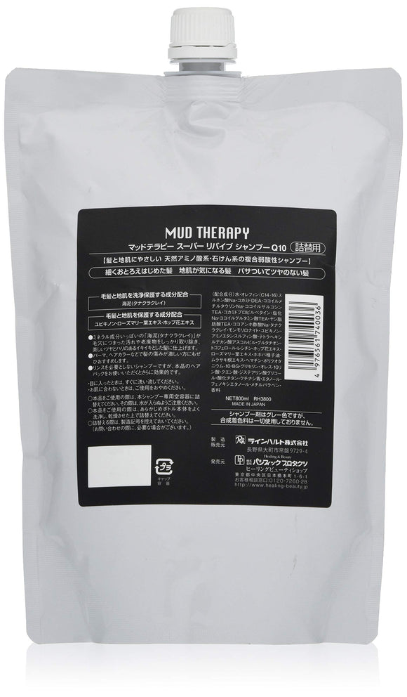 Mad Therapy Shampoo Q10 800ml (Refill)