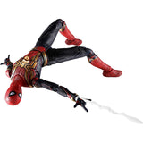 S.H. Figuarts Spider-Man (Integrated Suit) (Spider-Man: No Way Home), Approx. 5.9 inches (150 mm), ABS PVC Pre-painted Action Figure