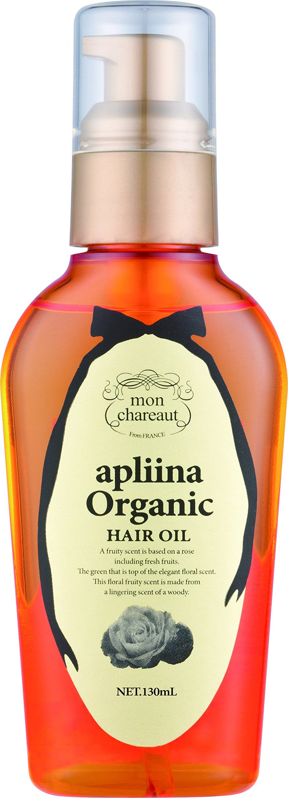 Moncharute Aprina Organic Hair Oil 130ml <Big Bottle>