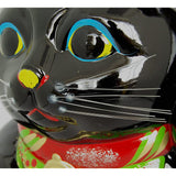 DOMESTIC CHUBU BURN BECKONING CAT FENG SHUI Handcho Cat Black Left Hand 10 # # 764 - 42 - 904