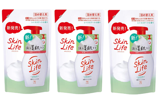 Skin Life Medicinal Foam Soft Face Wash Refill 180ml x 3