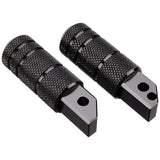 Hurricane HF5114B Foot Pegs, Knurred, Black Anodized for Rear