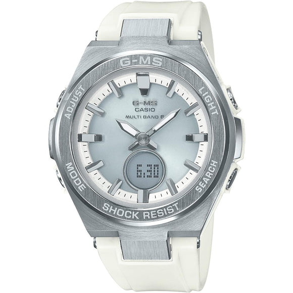 [Casio] Babygie Watch G-MS Radio Solar MSG-W200-7AJF Women's White