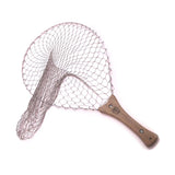 Handy Pak Net Landing Net Instanet L Wood Leather Nylon