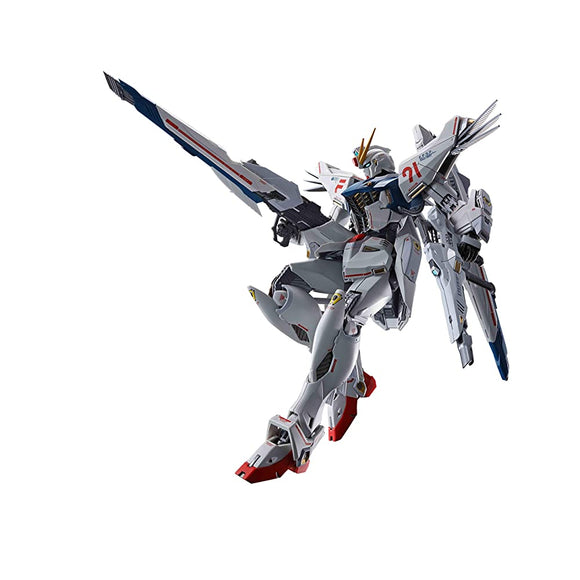 Bandai Spirits Metal Build Mobile Suit Gundam F91 Chronicle White Ver., Approx. 6.7 inches (170 mm), ABS & PVC, Die-Cast, Pre-Painted Action Figure