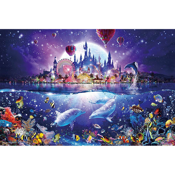 1000 piece jigsaw puzzle Lassen Dreamtime Shiny puzzle (50x75cm)