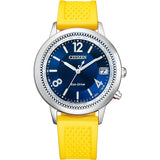 [Citizen] Watch Citizen Collection Eco-Drive Radio Watch Direct Flight CB1101-03L Women's Yellow