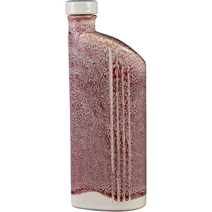 Yamasho Pottery Shigaraki Ware Ion Bottle Aya (Raspberry) Ion-m3