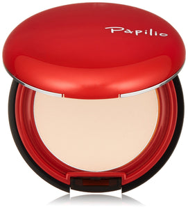 (Papilio) Shine Fit Powder Solid Face Powder (with case and puff) [Can hide wrinkles! Fluffy face powder]