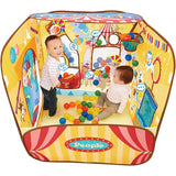 Educational Ball Circus for Head and Body, For Ages 1 and Up, 20 Different Kinds of Playing, Safe to See Moms, Transform into a House, Long Play