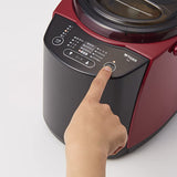 Tiger Thermos RSF-A100R Rice Grinding Machine, For Home Use, Variable Speed Stirring Type, Unwashed Rice, Red