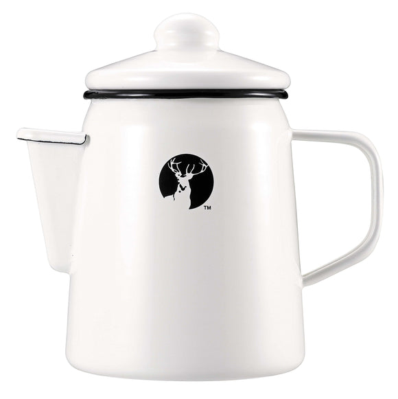 CAPTAIN STAG Kettle Kettle Enamel White UH-523