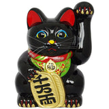 DOMESTIC CHUBU BURN BECKONING CAT FENG SHUI Handcho Cat Black Left Hand 10 # # 764 - 42 - 904