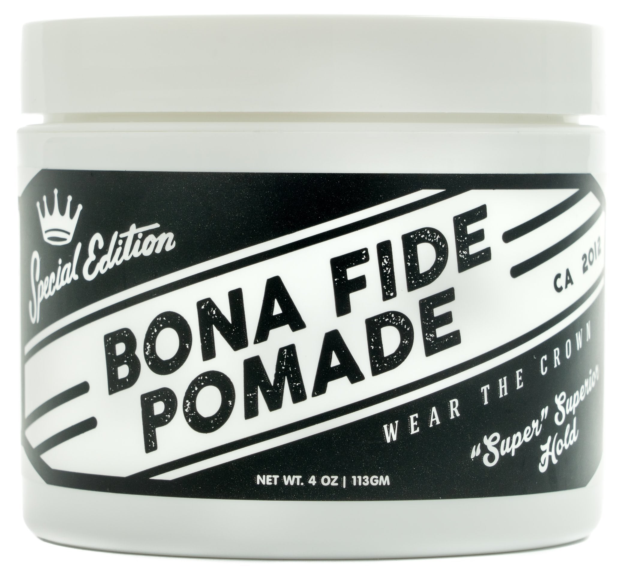 Bona Fide Super Superior Hold Pomade - 4 oz 