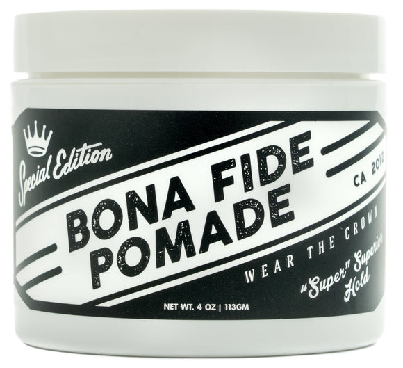 BONA FIDE POMADE Special Edition [Super Superior Hold SE] (Pomade Men's) Water-based/Hair Grease/Wax/pomade/Gel (32 OZ | 907g)