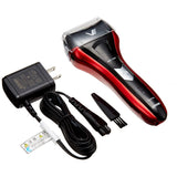 IZUMI IZF-V25S Reciprocating Shaver, 3 Blades, Silver (Fast Charging, Body Washing, Compatible with 100-240 V)