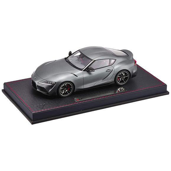 IDEA 1/18 Toyota GR SUPRA RZ 2019 Japanese Version Matte Storm Gray Metallic Finished Product