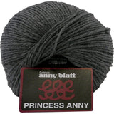 Puppy Princess Annie Yarn, Rich 554, Orange Type, 1.4 oz (40 g), Approx. 44.9 ft (112 m), Set of 10