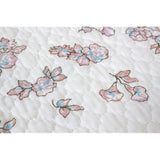 Romance Kosugi Washed Quilted Cotton Mattress Pad, Pink, Double