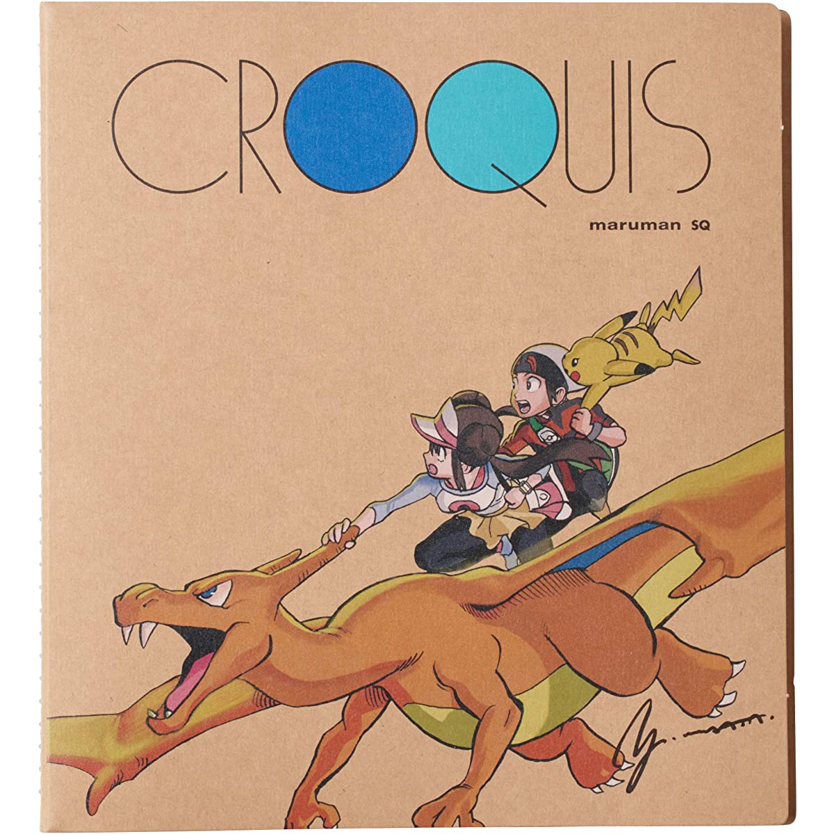 Pokemon Center Original Crocky Book SQ Pokmon EX Drawing -Yusuke