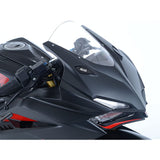 R & G (R & G) Mirror Branking Plate Black CBR250RR (17-) RG-MBP0026BK