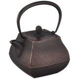 Nambu Ironware Teapot Sekitei Teapot Sekitei 0.2 fl oz (0.7 L) Copper Black W 6.1 x D 4.9 x H 6.9 inches (15.5 x 12.5 x 17.5 cm)