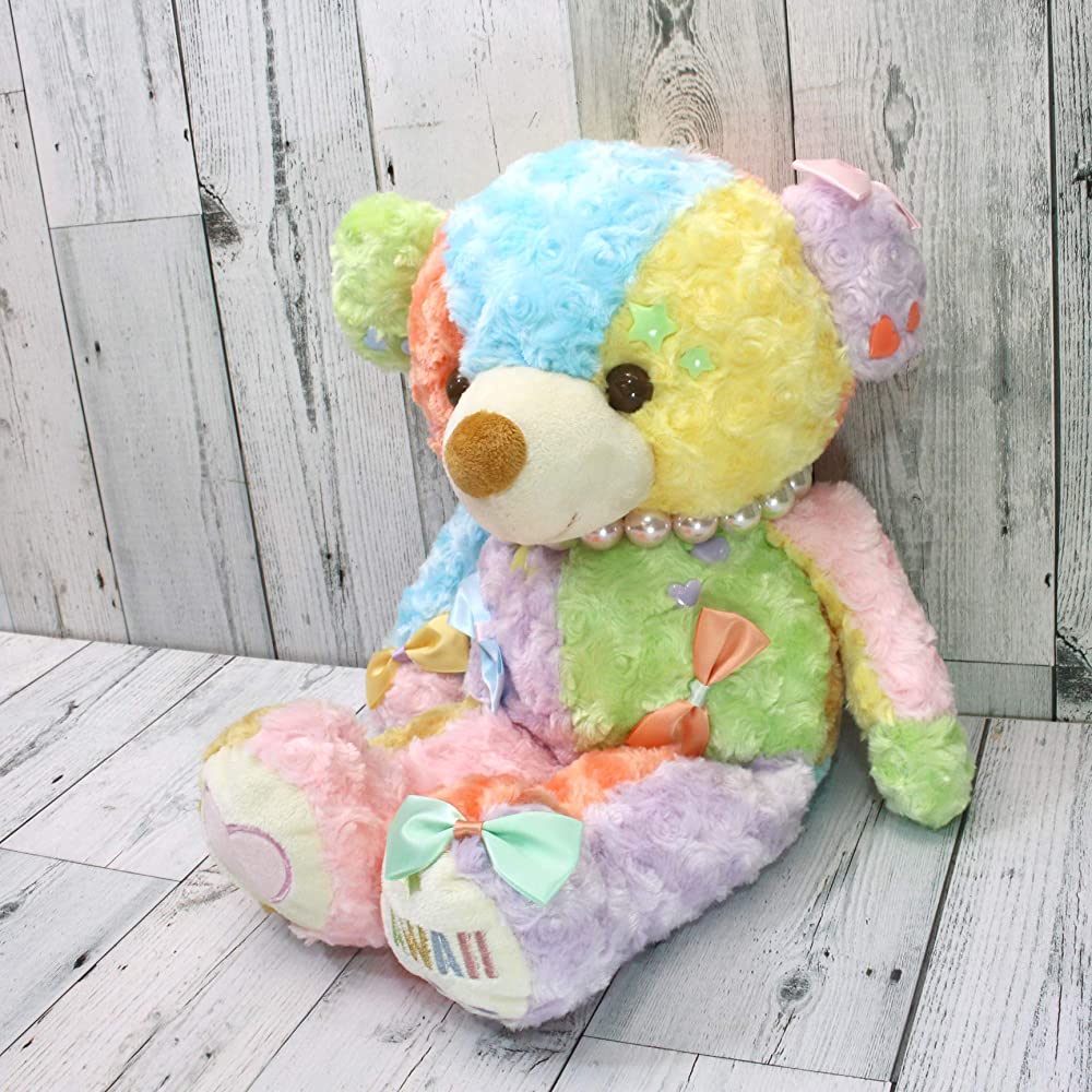 KAWAII BEAR パステル　2Ｌ約１００ｃｍ　ふわふわもこもこ感触 KAWAII BEAR パステル 2L - ぬいぐるみメーカーTAKE OFFの公式