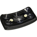 HEAVEN'S Pillion Seat Smooth Black PIL-BK-S