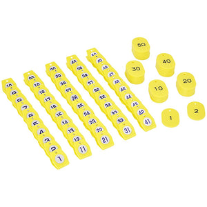 Shinbi ZKL0905 Cloak Bill No. 01 Yellow 1 to 50 Yuria Resin Japan (50 Piece Set)