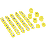 Shinbi ZKL0905 Cloak Bill No. 01 Yellow 1 to 50 Yuria Resin Japan (50 Piece Set)