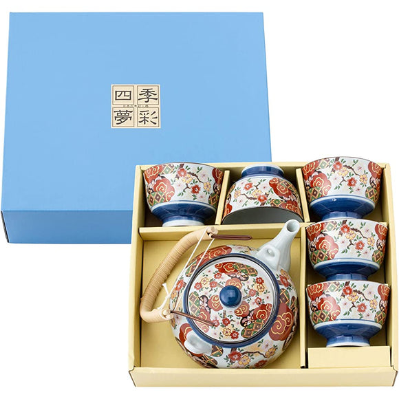 Saikai Toki 31784 11th Peace Cherry Earthenware Teapot