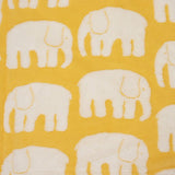 Nishikawa AE00600099Y Finlayson Elephant Skin Comforter, Single, Washable, Fluffy Color, Soft Texture, Yellow