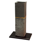 Shigaraku Ware Hechimon with Flowers, White Cosmetic Opening