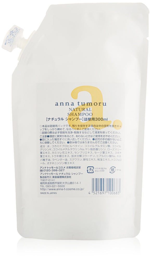 Anna Tumor Natural Shampoo 300ml Refill