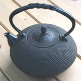 Nagao Mizusawa x Tsubamesanjo Nambu Ironware Iron Kettle, Hiramaru Arare, 0.4 gal (1.6 L), Made in Japan