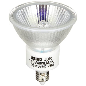 ELPA G-166NH-2P JDR110V40WLM/K-2P) Dichromo Halogen 50W Type E11 Middle Angle 2 Pieces