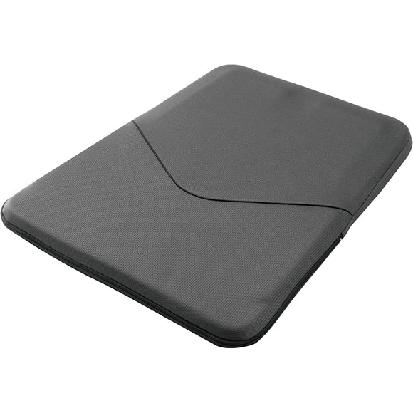 EXGEL Gaming Chair Seat Cushion, Gray, Cushion, Won't Hurt Your Buttocks, Made in Japan, Gaming Chair, Seat Prevents Lower Back Pain, Floor Cushion, Urethane
