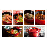 GoodPlus+ Cast Pot, 7.1 inches (18 cm), Red, Cast Enameled Pot, Eriko Nakamura, Ichi-Push, Anhydrous Cooking, Steam Circulation, Exterior Enameled Finish, Special Matte Enamel Finish, Stainless Steel