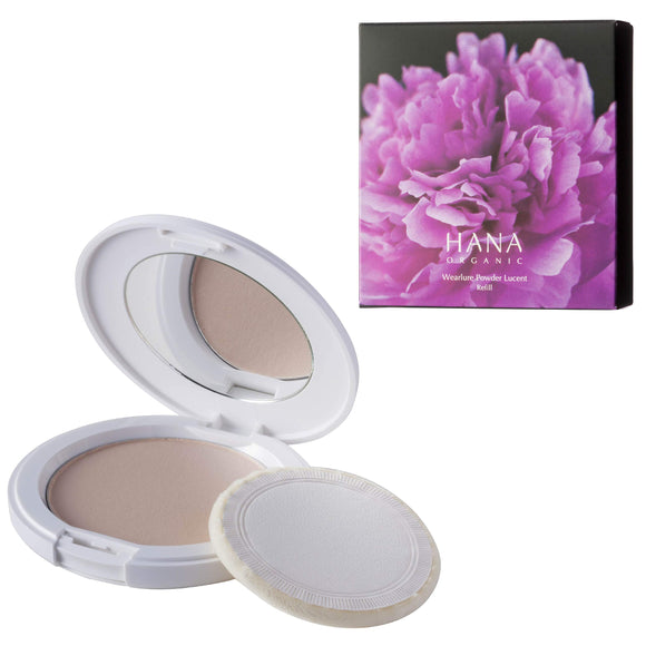 HANA ORGANIC Wear Lush Powder Lucent Face Powder SPF20/PA+ 12g (this product)