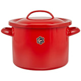 Tsukiusujirushi 050-06621 Stew Pot, 8.3 inches (21 cm), Red