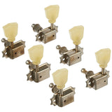 Kruson Guitar Pegs 3per Side/PB/Nickel/Aging