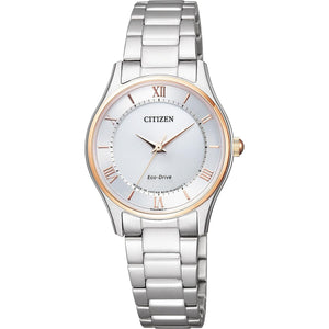 [Citizen] Watch Citizen Collection Simple Adjust Eco Drive Thin Pair EM0404-51A Silver