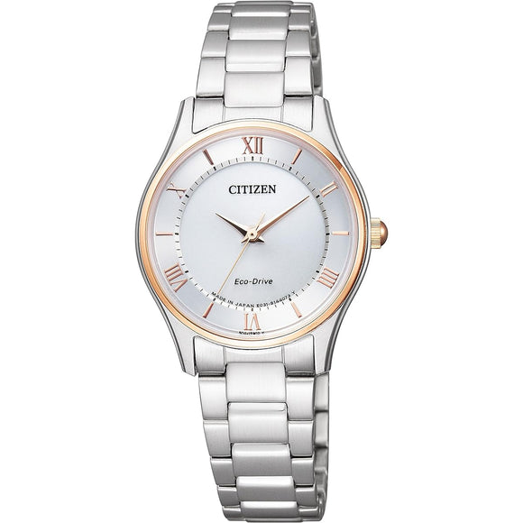 [Citizen] Watch Citizen Collection Simple Adjust Eco Drive Thin Pair EM0404-51A Silver