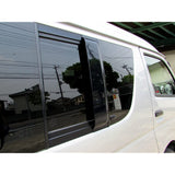 BRIGHTZ Hiace 200 Slide Door Viser 1PC [ETC -V -022 -1PC] II type II type 1 type 2 type 3 type 3 type Narrow Wide Ban Wagon 23856