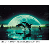 500 Piece Glowing Jigsaw Puzzle, Feels the Master of Puzzle, Russen, Swim in the Moon (15.0 x 20.9 inches (38 x 53 cm)