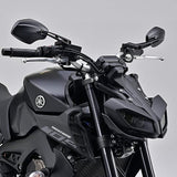 Daytona bike parallel mirror one side 1 side 1 right exclusive 10mm/reverse screw new security standard compatible blue mirror (anti -dizziness) Hexagon Blast black 98916