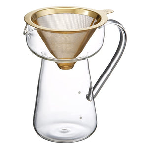 Cores G751GD Coffee Gold Corn Filter, Patented, Pure Gold Material, Short Time, Single Cup