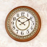 Wall Clock: Victorian Palace Wall Clock (Round) Brown