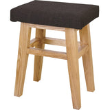 AZUMAYA CL-785CBR Bambis Stool, Brown